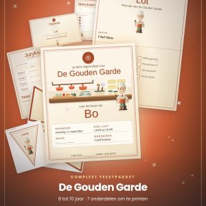 Kookfeest compleet pakket, 8 tot 10 jaar